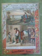 Chromo Galeries Rémoises - Claude GELLEE Dit Le Lorrain (1600-1682) - Calendrier 1er Semestre 1888 - Sonstige & Ohne Zuordnung