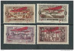 Grand Liban P. A. N° 17 / 20  X Surtaxe Au Profit Des Réfugiers Les 4 Valeurs  Trace De Charnière Sinon TB - Unused Stamps