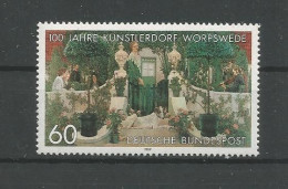 DBP 1989 Worpswede Centenary Y.T. 1262 ** - Neufs