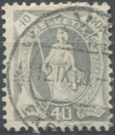 Suisse, SBK N°76F, Oblitéré - Cote 50€ - (F674) - Used Stamps