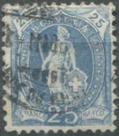 Suisse, SBK N°87A, Oblitéré - Cote 20€ - (F675) - Used Stamps