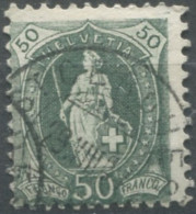 Suisse, SBK N°90A, Oblitéré - Cote 20€ - (F676) - Used Stamps