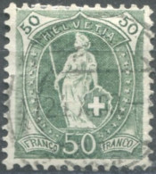 Suisse, SBK N°90C, Oblitéré - Cote 40€ - (F677) - Used Stamps