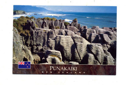 Carte Punakaiki Flamme Sur Mer - Nouvelle-Zélande