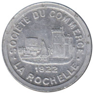 ROCHELLE (LA) - 01.05 - Monnaie De Nécessité - 10 Centimes 1922 - Monedas / De Necesidad