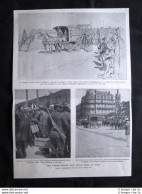 Ferroul, Arrestato A Narbonne + Conferenza Della Pace A La Haye Stampa Del 1907 - Autres & Non Classés