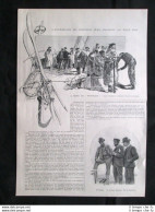 La Spedizione Del Dottor Jean Charcot Al Polo Sud Stampa Del 1903 - Autres & Non Classés