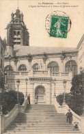 Pontoise * La Rue Thiers , L'église St Maclou Et La Statue Du Général Leclerc - Pontoise