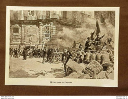 La Rivoluzione Siciliana Del 1848 Le Barricate Di Palermo Sicilia - Autres & Non Classés