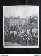 Il Presidente Di Francia Emile Loubet A Orano, In Algeria Stampa Del 1903 - Altri & Non Classificati