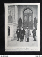 Corte Di Dresda A Ginevra: Schwartz - Dottor Koerner - Bothe Stampa Del 1903 - Altri & Non Classificati