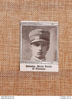 WW1 Prima Guerra Mondiale 1914-1918 Caduto Per La Patria Mario Visetti Piacenza - Autres & Non Classés