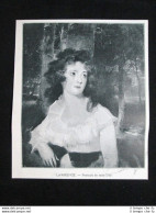 Lawrence - Ritratto Di Miss Day Stampa Del 1905 - Altri & Non Classificati