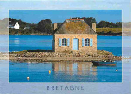 56 - Etel - En Rivière D'Etel - Maison - Flamme Postale - CPM - Voir Scans Recto-Verso - Etel