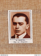 Parlamentare M. Martel Soignies Elezioni Del 24 Maggio 1936 - Otros & Sin Clasificación