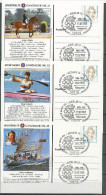 Germany 1995/1996 Olympic Games Winners 8 Commemorative Postcards No. 21-28 - Sonstige & Ohne Zuordnung