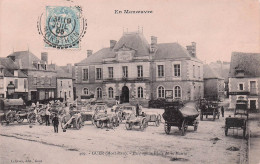 Guer - Manoeuvre  - CPA °J - Guer Coetquidan