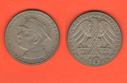 Poland 10 Zlotych 1967 20th Death General Swierczewski  Polska Polonia Polonie - Polonia