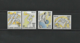 Greece 1996 Olympic Games Atlanta, Set Of 4 MNH - Estate 1996: Atlanta