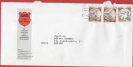 ITALIA - Storia Postale Repubblica - 1999 - 2x 150 Serie Di Castelli; Castello Di Miramare, Trieste + 500 Serie Di Caste - 1991-00: Marcophilia