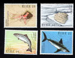 1999553051 1982  SCOTT 525 528 (XX) POSTFRIS  MINT NEVER HINGED - FUANA - MARINE LIFE - FISH - Ungebraucht