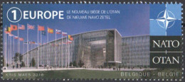 Belgium Belgique Belgien 2016 New NATO Headquarters Building In Brussels Stamp MNH - NAVO