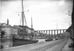 Morlaix * Les Quais * Le Bassin Et Le Viaduc * Bateau - Morlaix