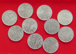 COLLECTION LOT GERMANY WEIMAR 500 MARK 10PC 17G #xx40 1129 - Verzamelingen