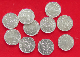 COLLECTION LOT GERMANY WEIMAR 200 MARK 10PC 11G #xx40 1150 - Collezioni