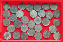 COLLECTION LOT GERMANY WEIMAR 10 PFENNIG ZINC 32PC 100G #xx40 1343 - Collezioni