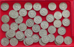 COLLECTION LOT GERMANY DDR 5 PFENNIG 44PC 49G #xx40 1703 - Sammlungen