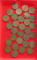 COLLECTION LOT GERMANY BRD 2 PFENNIG UP TO 1968 30PC 100G #xx40 1276 - Verzamelingen