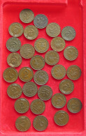 COLLECTION LOT GERMANY BRD 2 PFENNIG UP TO 1965 30PC 100G #xx40 1271 - Verzamelingen