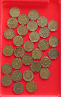 COLLECTION LOT GERMANY BRD 2 PFENNIG UP TO 1966 30PC 100G #xx40 1274 - Collezioni