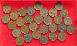 COLLECTION LOT GERMANY BRD 2 PFENNIG UP TO 1962 30PC 98G #xx40 1204 - Collezioni