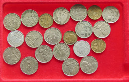 COLLECTION LOT FRANCE MIXED 1955-1957 21PC 105G #xx40 1247 - Collections