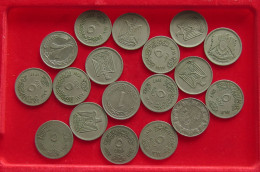 COLLECTION LOT EGYPT 5 MILLIEMES 18PC 87G #xx40 1626 - Egipto