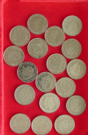 COLLECTION LOT NETHERLANDS GULDEN 1980 18PC 108G #xx40 1522 - Collections