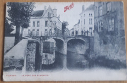 DIKSMUIDE Postkaart Begin 1900 LE PONT DES REMPARTS Uitg.Bertels Voor Arome MAGGI - Diksmuide