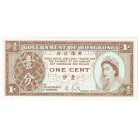 Billet, Hong Kong, 1 Cent, KM:325b, NEUF - Hongkong