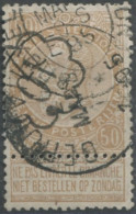 Belgique, Cachet De Facteur 10 (fleur) Sur Timbre - (F694) - Andere & Zonder Classificatie