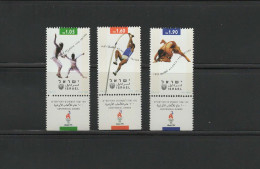 Israel 1996 Olympic Games Atlanta, Fencing, Wrestling Etc. Set Of 3 MNH - Summer 1996: Atlanta