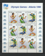 Ireland 1996 Olympic Games Atlanta, Kayaking Etc. Sheetlet MNH - Verano 1996: Atlanta