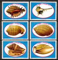 1981 Sao Tome And Principe 680-685 Marine Fauna - Sea Shells 14,00 € - Marine Life