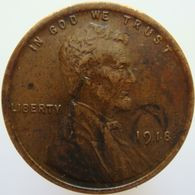LaZooRo: United States Of America 1 Cent 1918 VF / XF - 1909-1958: Lincoln, Wheat Ears Reverse