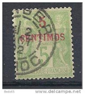 MAROC N° 2 OBL TTB SURCHARGE CARMIN - Used Stamps