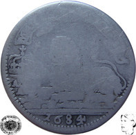 LaZooRo: Italy NAPLES 1 Carlino 1684 VG - Silver - Napels & Sicilië