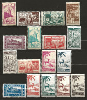 MAROC Colo:, **, N° YT 224 à 237, Série, Le N°228 Ch., TB - Unused Stamps