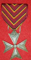 BELGIQUE 1914-1918 Croix Des Déportés Avec Sa Boîte D'origine - Belgique