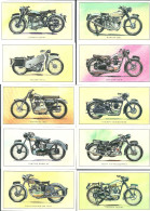 W100 - SERIE COMPLETE 24 CARTES GOLDEN ERA - BRITISH MOTOR CYCLE OF THE FIFTIES - TRIUMPH BSA NORTON - Motor Bikes